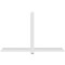 Ekena Millwork Eugene Architectural Grade PVC Gable Bracket, 84"W x 52 1/2"H x 4"D x 4"F, 15/12 Pitch GBP084X53X0404EUG00 - alternate 2